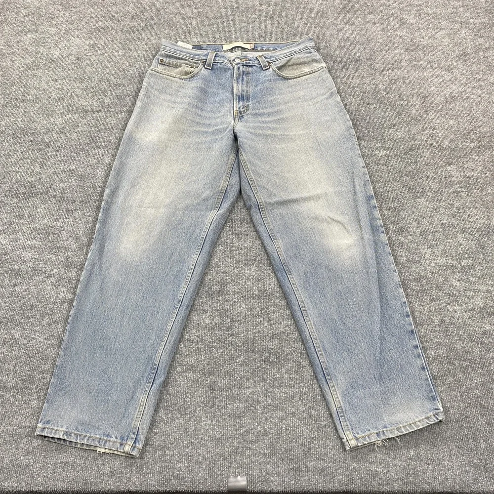 Levi's 560 Jeans Mens 33x30 Blue Comfort Fit Tapered Leg Light Wash Denim